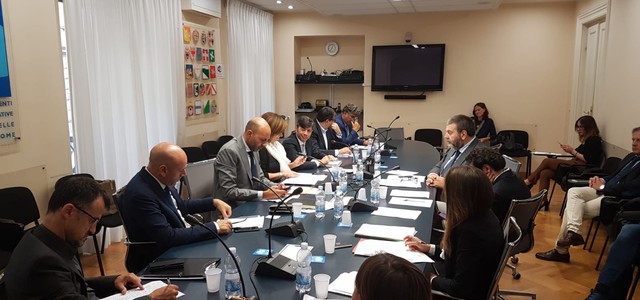 Bova a Roma per il Coordinamento nazionale delle Commissioni antimafia 