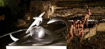 Grande suggestione a Scolacium con "Il giardino delle Muse silenti"