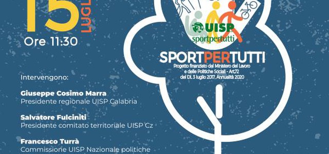Catanzaro, "SportPerTutti": venerdì la presentazione del progetto