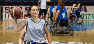 BASKET IN CARROZZINA, L’AZZURRA D’ANNA A ROSSANO  