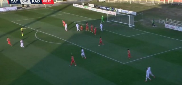 Catanzaro - Padova 0-1, gli highlights del match (video)