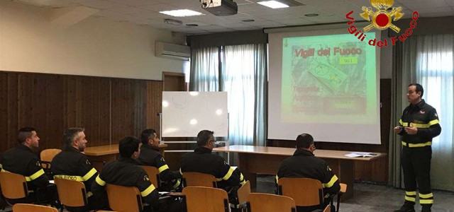 Vigili del fuoco: corso TAS di primo livello