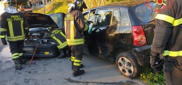Catanzaro, incidente stradale in Via degli Svevi