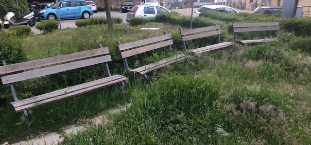 Degrado e abbandono al parco dalla Chiesa di Pontepiccolo