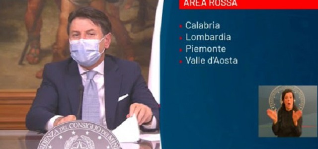 Coronavirus, da domani la Calabria è zona rossa