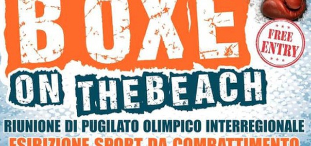 Il pugilato olimpico sul lungomare del quartiere Giovino