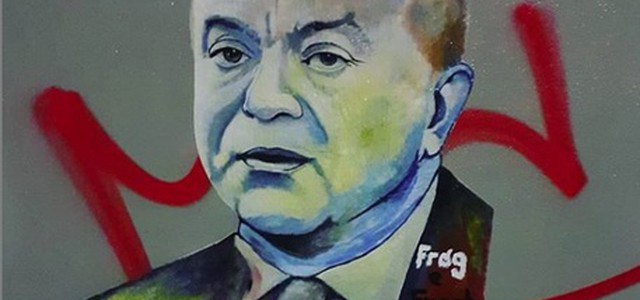 Anche la street art omaggia Gratteri in Calabria