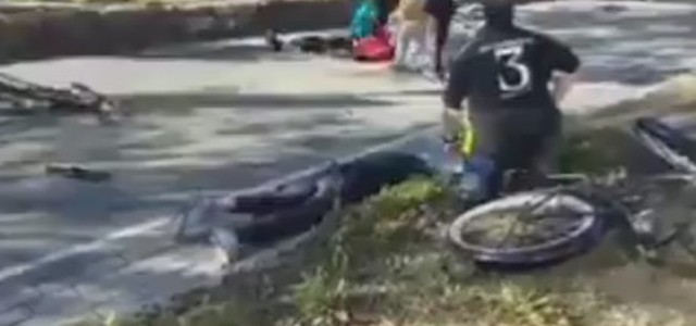 Veicolo su pista ciclabile a New York, ci sono feriti