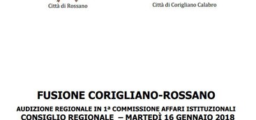 AVANTI DECISI VERSO LA FUSIONE  
