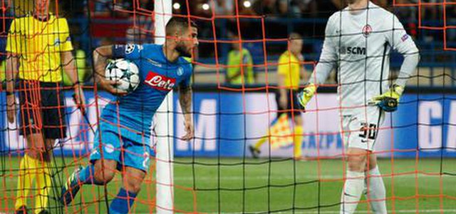 Champions: Shakhtar-Napoli 2-1