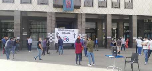 Protesta dei ristoratori a Cosenza