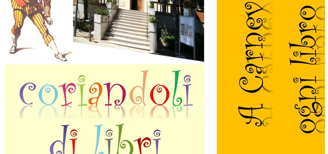 "Coriandoli id libri", arriva il carnevale anche nella biblioteca De Nobili