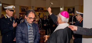 San Sebastiano, Mons. Bertolone in visita dalla Polizia Locale