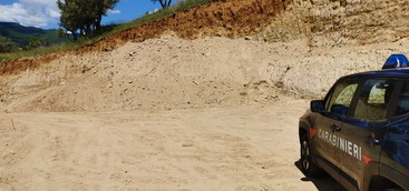Sequestrata area di sbancamento non autorizzato nel Crotonese