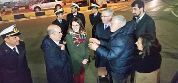 Iniziata da Villa San Giovanni la visita ufficiale di Pat Cox in Calabria