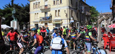 I bikers di Onda d'urto a Soveria Mannelli domenica 6 maggio 