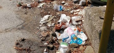ROTATORIA PONTEGRANDE - SIECO HA RIMOSSO I RIFIUTI SU INPUT DEL SINDACO