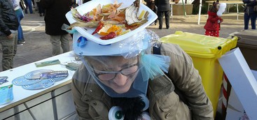 ECOROSS AL CARNEVALE 2017 CON IL FUNERALE DEL CASSONETTO