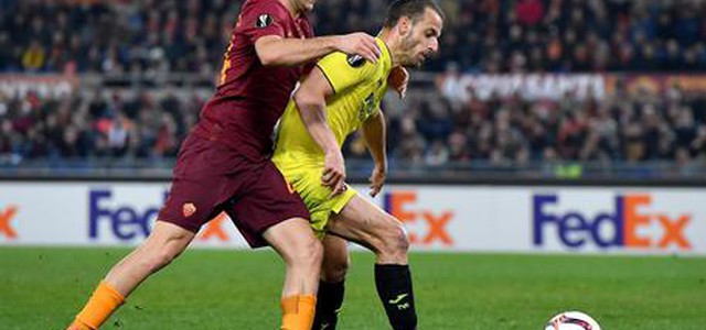 Europa League: Roma Villarreal 0-1, giallorossi agli ottavi