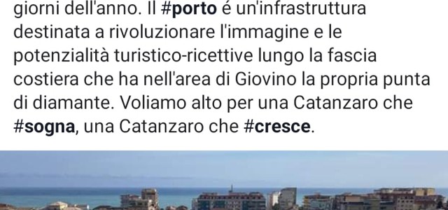 "RICCIO AD ABRAMO : GIUSTO PROGRAMMARE IL FUTURO, ANCORA MEGLIO GESTIRE IL PRESENTE"