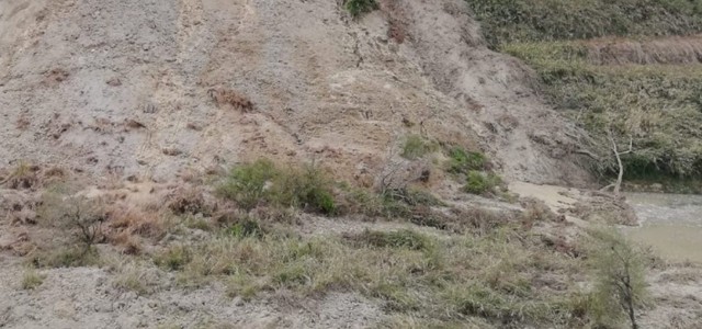 Frana nel reggino mette a rischio acquedotto