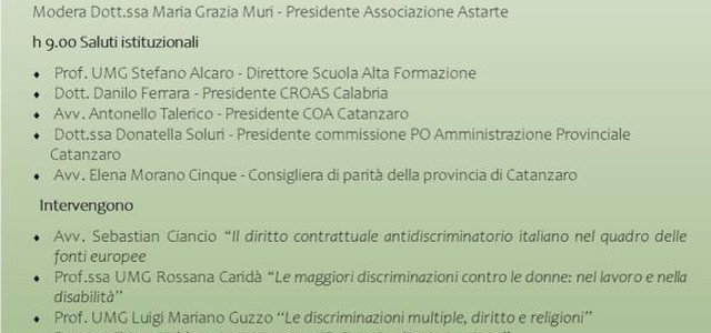 Settimana contro il razzismo, oggi un convengo al San Giovanni di Catanzaro