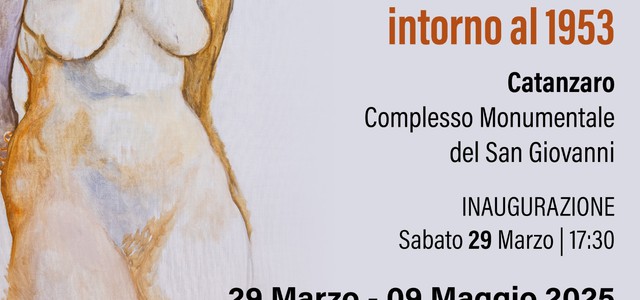 “Opere, collezioni, contesti. Roma, Guttuso e l’arte in Calabria intorno al 1953”, la mostra al San Giovanni di Catanzaro