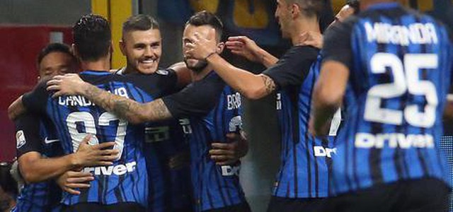 Serie A: Inter Fiorentina 3-0, Crotone Milan 0-3. Pareggia la Lazio
