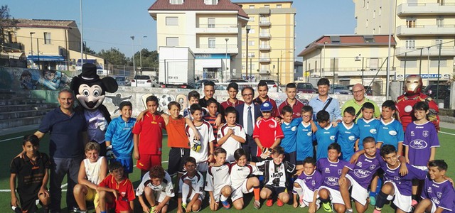 Aperti area giochi e campi sportivi a parco Genziana