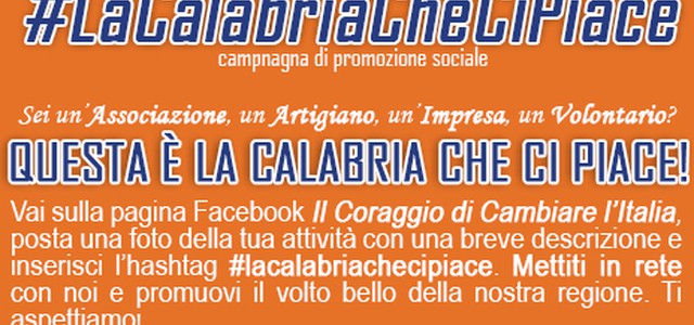 #LACALABRIACHECIPIACE PER IL TERZO SETTORE E LE IMPRESE