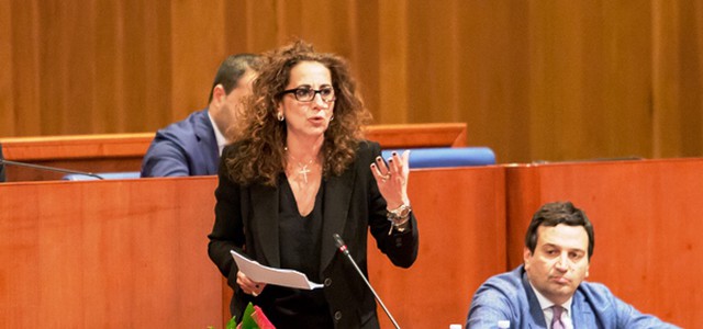 Il primo intervento di Wanda Ferro in Consiglio regionale