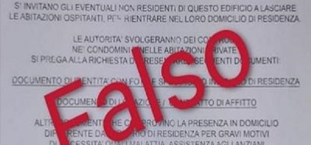 Emergenza coronavirus, attenzione alle truffe