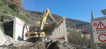 Vanno avanti i lavori lungo la Strada provinciale 40