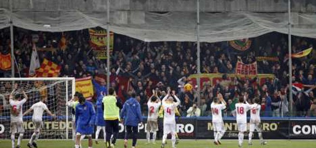 Catanzaro, in trasferta sei da ultimo posto
