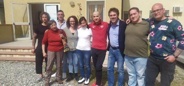 NICOLA FIORITA HA INCONTRATO LA PRESIDENTE DEL CENTRO CALABRESE DI SOLIDARIETÀ, ISA MANTELLI, DOPO L’INTIMIDAZIONE SUBITA NEL QUARTIERE ARANCETO