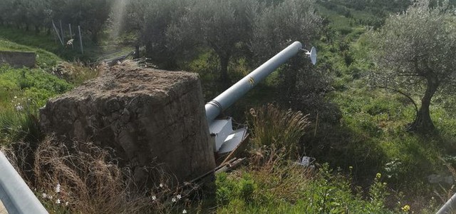 Autovelox distrutto da ignoti, era stato riattivato pochi giorni fa