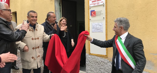 Inaugurazione camera lavoro Simeri Crichi