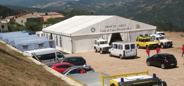 Campo di Protezione civile per ciechi ed ipovedenti