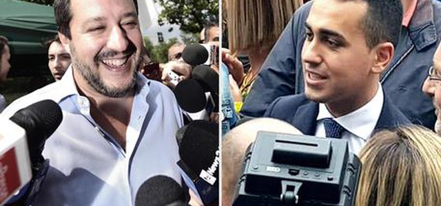 Governo, Di Maio- Salvini, entro domani nuovo incontro. Si stringe sul premier