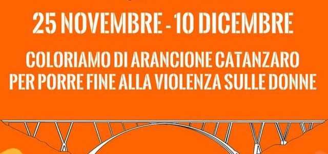 ANCHE CATANZARO ADERISCE ALLA CAMPAGNA ORANGE THE WORLD
