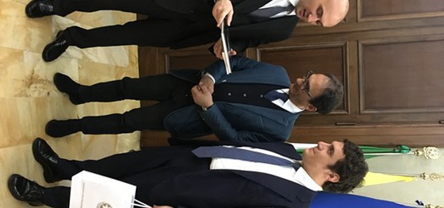 A Palazzo De Nobili l’ambasciatore della Repubblica dell’Azerbaigian Mammad Ahmadzada