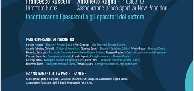 PESCA SPORTIVA, DOMENICA PRESENTAZIONE NUOVO SODALIZIO  