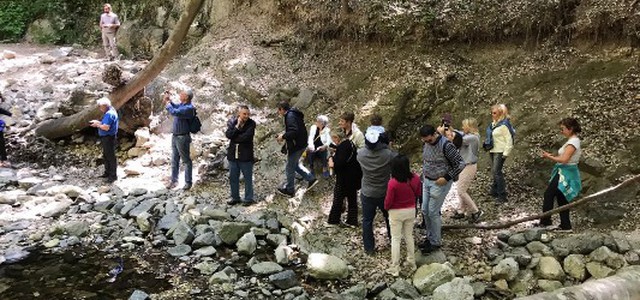 Delegazione del Fai in visita alla Riserva Naturale delle Valli Cupe