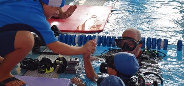 La subacquea accessibile arriva in Calabria con DDI