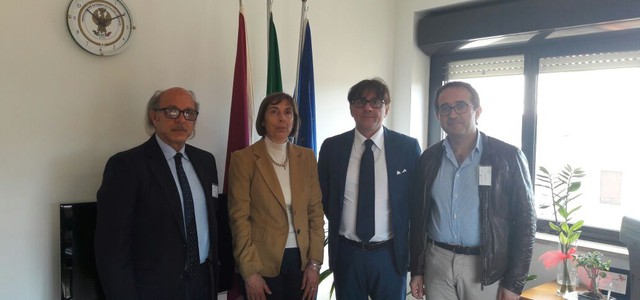 Visita di cortesia del presidente Confcommercio Catanzaro al Questore