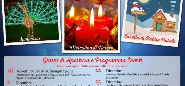 Pianopoli si prepara al Natale con la manifestazione “Magie di Luci”