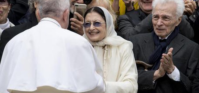 Papa: a udienza San Pietro Carla Fracci