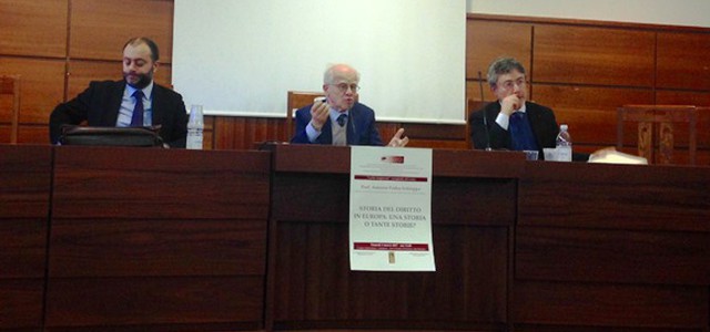 All'Umg la "lectio magistralis" del prof. Antonio Padoa Schioppa