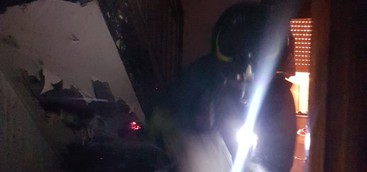 Incendio in abitazione, ustionata una bambina