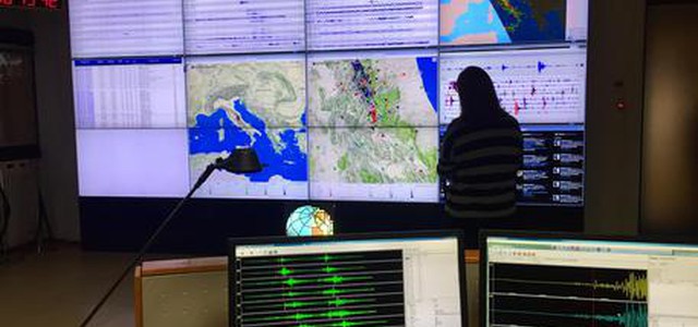 Sequenza sismica nel Canale di Sicilia